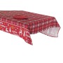 Service de linge de table DKD Home Decor Noël Rouge Polyester Coton Blanc (150 x 250 x 0,2 cm)