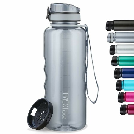 Bouteille d'eau 720°DGREE Gris 1,5 L (Reconditionné B)