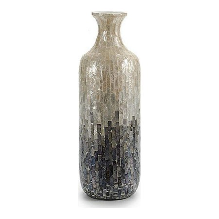 Vase Gris Dégradé (15 x 46 x 15 cm)