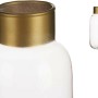 Vase Lisse Rose Doré verre (11,5 x 24 x 11,5 cm)