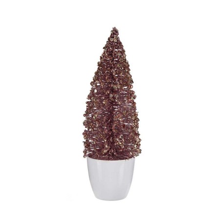 Sapin de Noël Petit Rose Doré (9 x 28 x 9 cm)