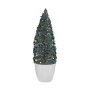 Sapin de Noël Petit Bleu Doré (9 x 28 x 9 cm)