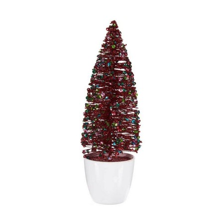 Sapin de Noël Petit Rouge Bleu (9 x 28 x 9 cm)