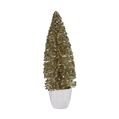 Sapin de Noël Moyen Doré Bronze (10 x 33 x 10 cm)