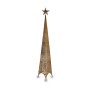 Sapin de Noël Tour Doré Métal Plastique (Ø 42 x 218 cm)