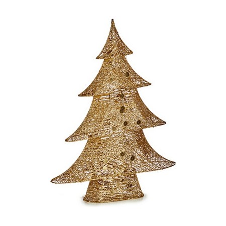 Sapin de Noël Métal Doré (12 x 59,5 x 48,5 cm)