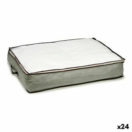 Bolsa de Almacenamiento 80 x 45 x 15 cm Ropa Gris Tela (24 Unidades)