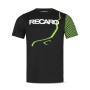 T-shirt à manches courtes homme Recaro DYNAMIC Noir (Taille L)