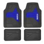 Set de Alfombrillas para Coche Sparco F511 Negro/Azul