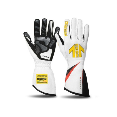 Gants Momo CORSA R 8 Blanc