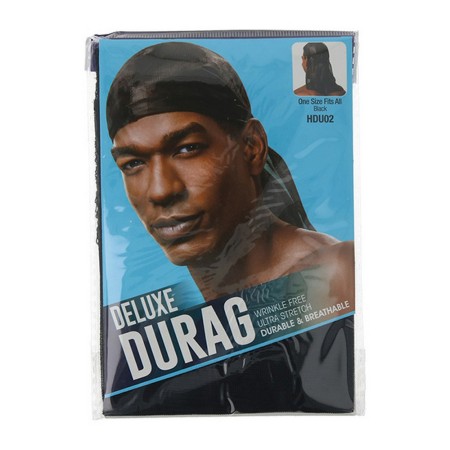 Résille pour cheveux Beauty Town Rede Cool & Sleek Deluxe Durag Noir