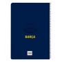 Cahier à Spirale F.C. Barcelona A4 Bordeaux Blue marine