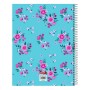 Libreta Bohemian Rosa Turquesa A4