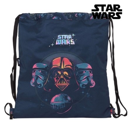 Sac à dos serré par des ficelles Star Wars Death Star Bleu foncé