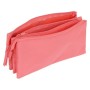 Estuche Escolar Munich Coral (22 x 12 x 3 cm)