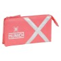 Trousse d'écolier Munich Corail (22 x 12 x 3 cm)