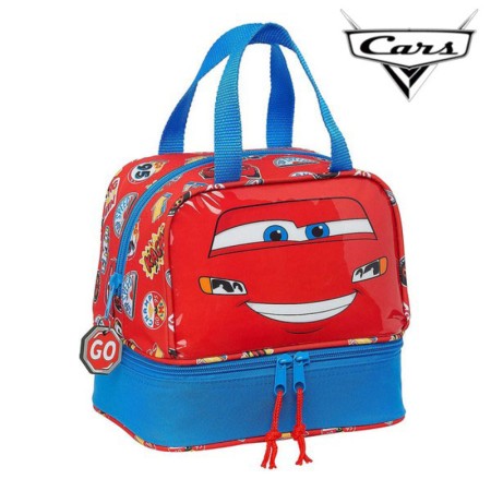 Portameriendas Cars Azul Rojo (15 L)