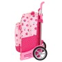 Mochila Escolar con Ruedas BlackFit8 Berry Brilliant Rosa