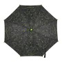 Parapluie BlackFit8 Topography Noir Ø 76 cm