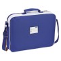 Cartera Escolar Real Madrid C.F. Azul Blanco (38 x 28 x 6 cm)