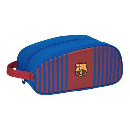 Zapatillero de Viaje F.C. Barcelona Granate Azul marino