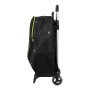 Mochila Escolar con Ruedas Batman Comix Negro Amarillo (32 x 44 x 16 cm)