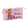 Estuche Escolar Barbie Sweet Rosa (22 x 12 x 3 cm)