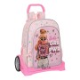 Mochila Escolar con Ruedas Barbie Sweet Rosa (33 x 42 x 14 cm)