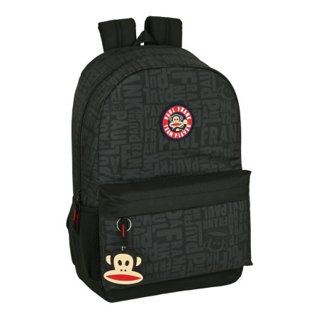 Cartable Paul Frank Team player Noir (30 x 46 x 14 cm)