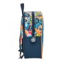 Mochila Escolar Hot Wheels Challenge Multicolor Azul marino (22 x 27 x 10 cm)