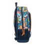 Mochila Escolar Hot Wheels Multicolor Azul marino (32 x 42 x 14 cm)