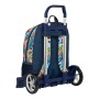 Cartable à roulettes Hot Wheels Challenge Blue marine (32 x 42 x 14 cm)