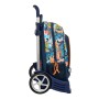 Cartable à roulettes Hot Wheels Challenge Blue marine (32 x 42 x 14 cm)