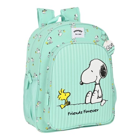 Cartable Snoopy Friends forever Menthe (32 x 38 x 12 cm)