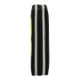 Plumier Doble Nerf Neon Negro Lima (12.5 x 19.5 x 4 cm) (28 piezas)