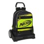 Mochila Escolar con Ruedas Nerf Neon Negro Lima (31 x 44 x 17 cm)