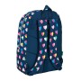 Cartable Benetton Corazones Blue marine (30 x 46 x 14 cm)