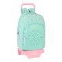 Cartable à roulettes Benetton World Menthe (30 x 46 x 14 cm)