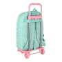Cartable à roulettes Benetton World Menthe (30 x 46 x 14 cm)