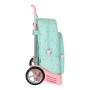 Cartable à roulettes Benetton World Menthe (30 x 46 x 14 cm)