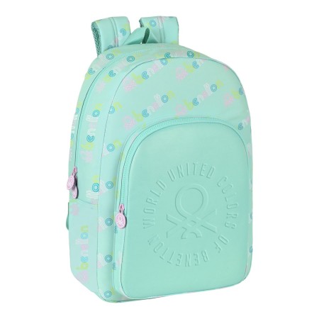 Cartable Benetton Menthe (30 x 46 x 14 cm)
