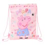 Bolsa Mochila con Cuerdas Peppa Pig Having fun (26 x 34 x 1 cm)