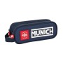 Trousse Fourre-Tout Double Munich Storm Blue marine (21 x 8 x 6 cm)