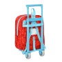 Cartable à roulettes SuperThings Kazoom kids Rouge Bleu clair (22 x 28 x 10 cm)