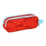 Trousse d'écolier SuperThings Kazoom Kids Rouge Bleu clair (21 x 8 x 6 cm)