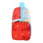 Estuche Escolar SuperThings Kazoom Kids Rojo Azul claro (21 x 8 x 7 cm)