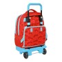 Cartable à roulettes SuperThings Kazoom kids Rouge Bleu clair (33 x 45 x 22 cm)