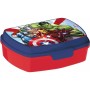 Fiambrera para Sandwich The Avengers Infinity Azul Plástico Rojo (17 x 5.6 x 13.3 cm)