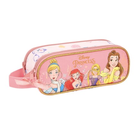 Portatodo Doble Princesses Disney Dream it Rosa (21 x 8 x 6 cm)