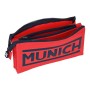 Estuche Escolar Munich Supra Rojo (22 x 12 x 3 cm)